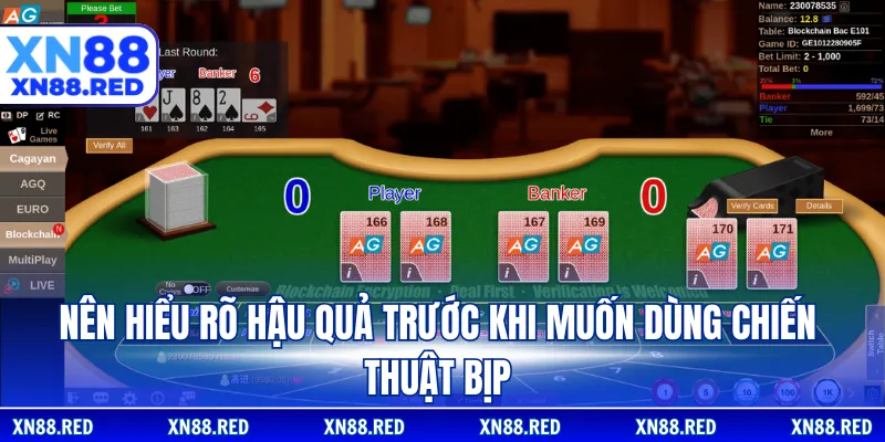 Nên hiểu rõ hậu quả trước khi muốn dùng chiến thuật bịp